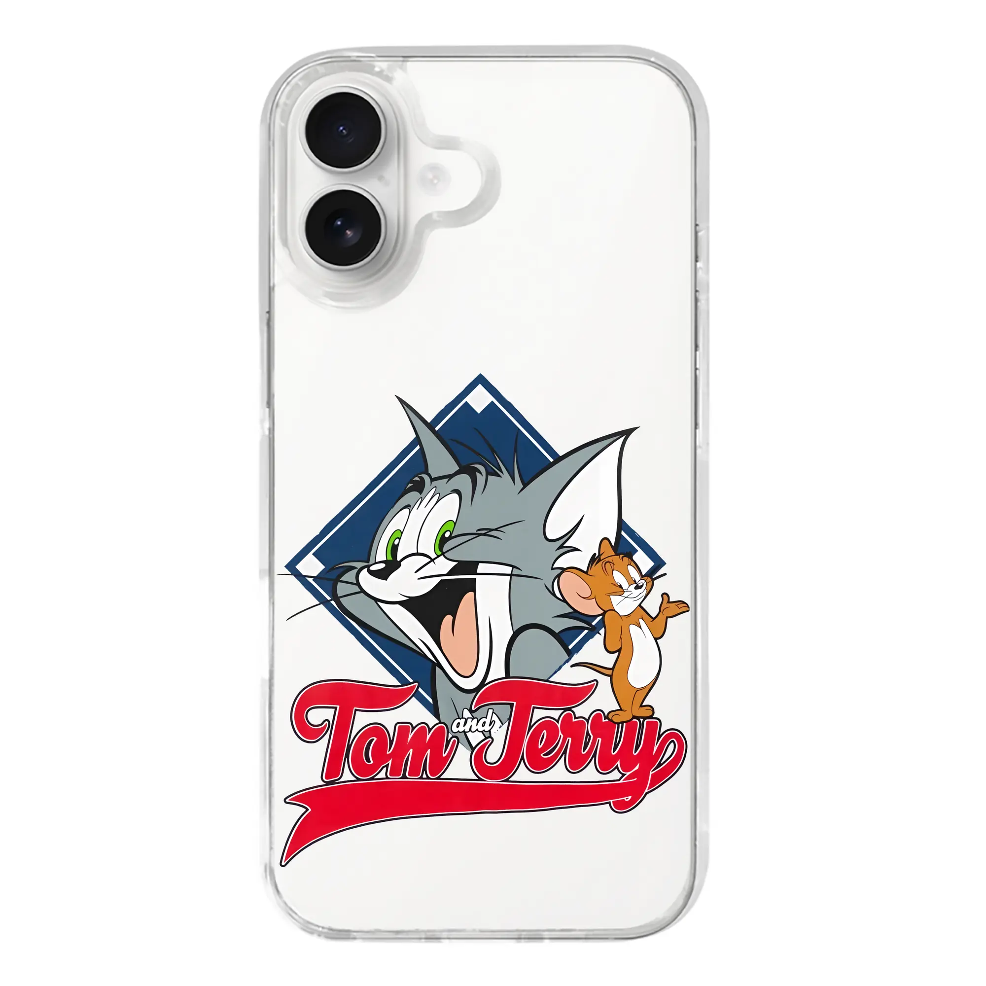 トムとジェリー グッズ トム - iPhone 17シリーズ 透明スマホケース – 薄型・耐衝撃・精密フィット保護カバー